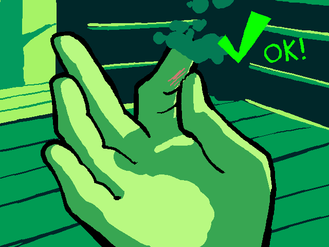 p4 rub fingers together