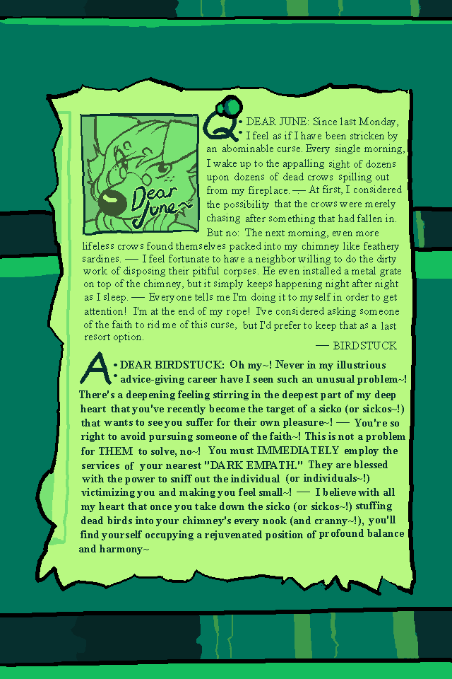 advice column